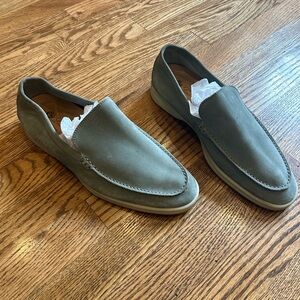 Men's Loro Piana Light Green Summer Walks Loafer